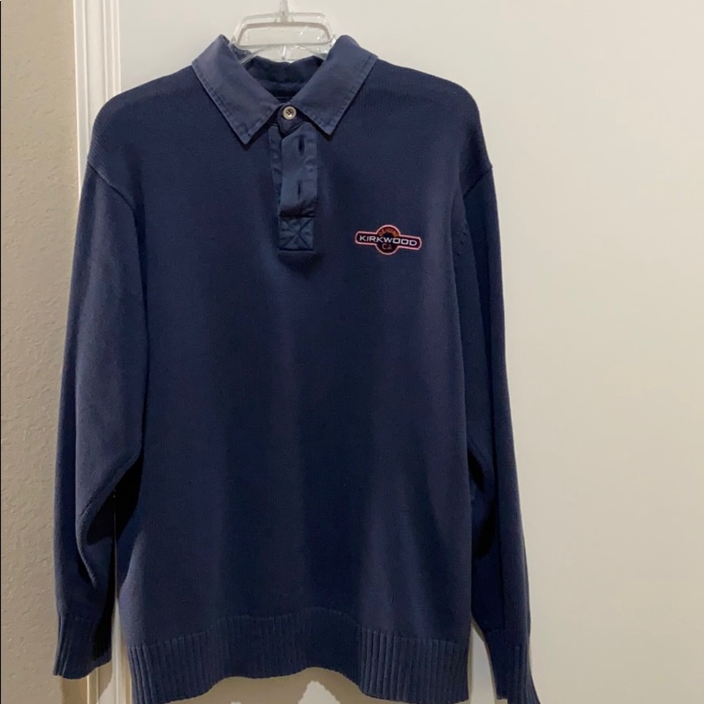 Men’s Early Man Cotton Sweater w Logo